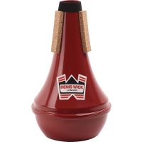 Denis Wick Sourdine trompette droite aluminium rouge - Vue 1